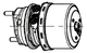 CYLINDRE DE FREIN OEM WABCO